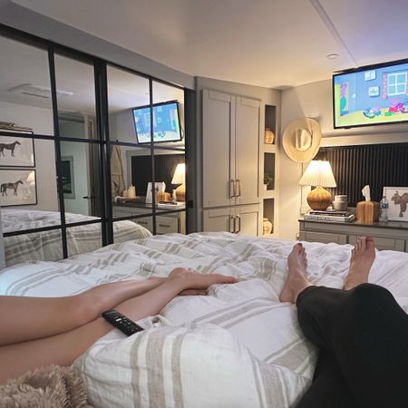 Cozy bedroom RV vibes 🤍 #bedding #bed #bedroom

#LTKHome