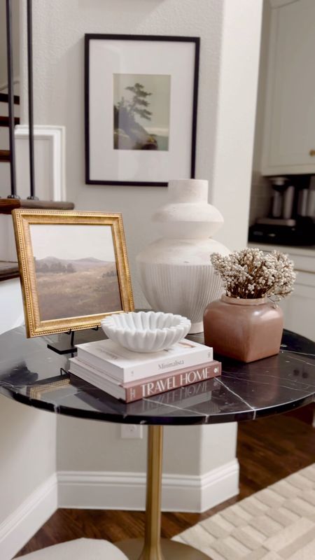 Styling idea for an accent or entry table in your home 

#LTKSeasonal #LTKstyletip #LTKhome