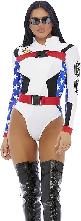 Forplay womens Step on It Sexy Motocross Costume | Amazon (US)