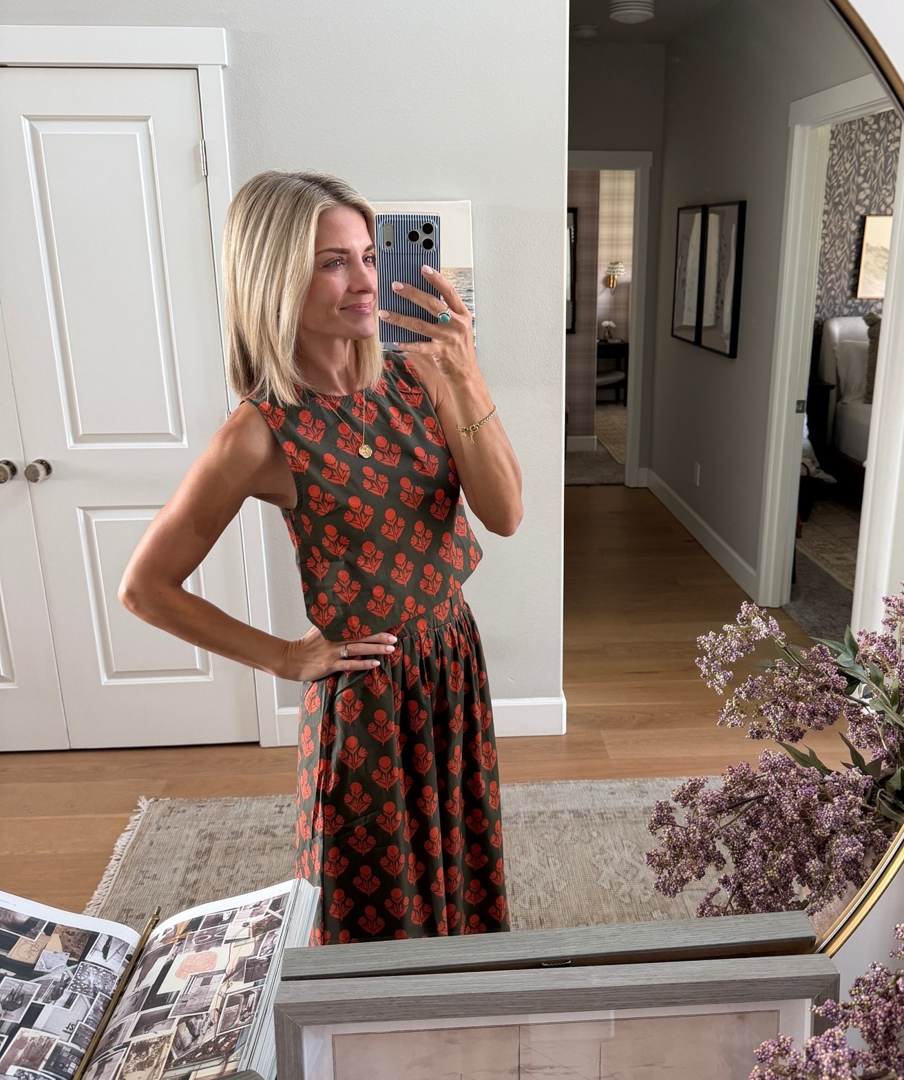Obsessed with the fit and pattern going into fall!

#LTKootd #LTKmomlife #LTKgrwm