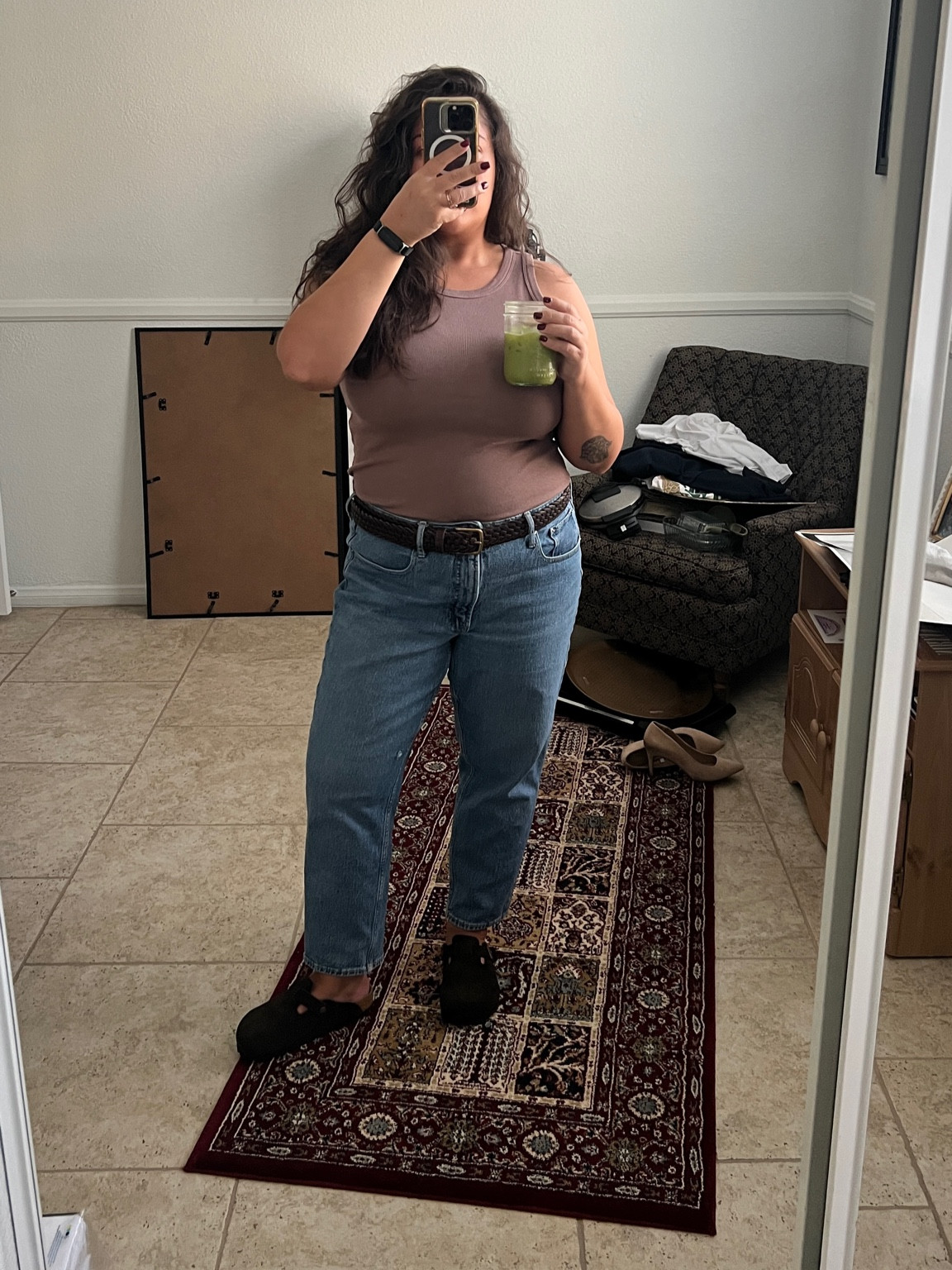 It’s still 100+ degrees in Las Vegas, but I’m slowly adding Fall to my outfits. 

These suede brown Birkenstock Boston clogs are soo comfy and worth the investment! 

#LTKMidsize #LTKShoeCrush