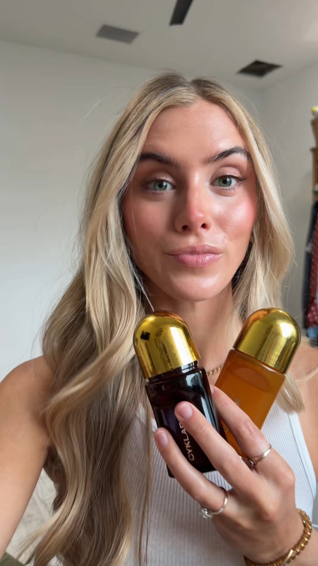 Get our clinically proven, skin-smoothing, brightening deodorant gel in two bestselling scents:


Vanilla Verve: Spicy and sweet. A delectable experience.
Sacred Santal: Alluring and glowing yet warm and sophisticated. @CYKLAR 

SKINCARE INGREDIENTS:

5% MANDELIC ACID A gentle and effective large-molecule AHA that stops odor-causing bacteria

AZELAIC ACID Helps reduce the look of discoloration and promotes even tone

SHIKIMIC ACID A naturally-occurring dicarboxylic acid that gently exfoliates to help prevent ingrowns

LICORICE ROOT A plant extract with antioxidant properties that brightens the look of skin

ZINC PCA A humectant that moisturizes and calms

MAGNESIUM PCA Strengthens skin barrier and helps sooth

#LTKgrwm #LTKselfcare #LTKBeauty