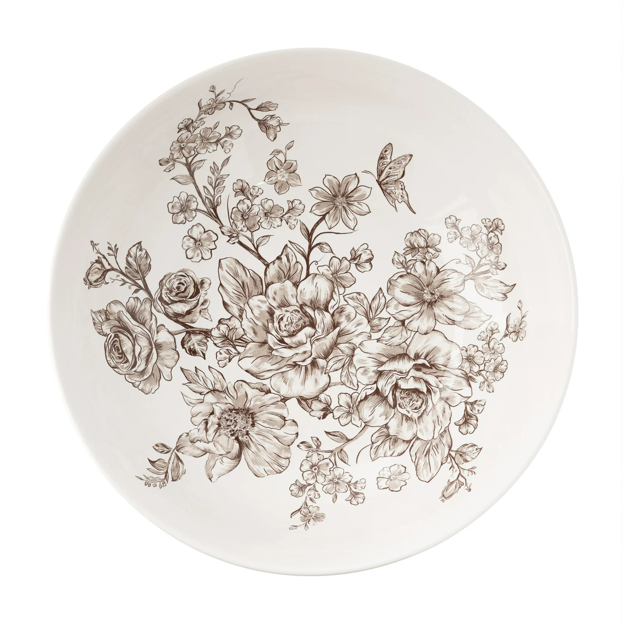 The Pioneer Woman Agatha Stoneware 11-inch Serving Bowl, Brown | Walmart (US)