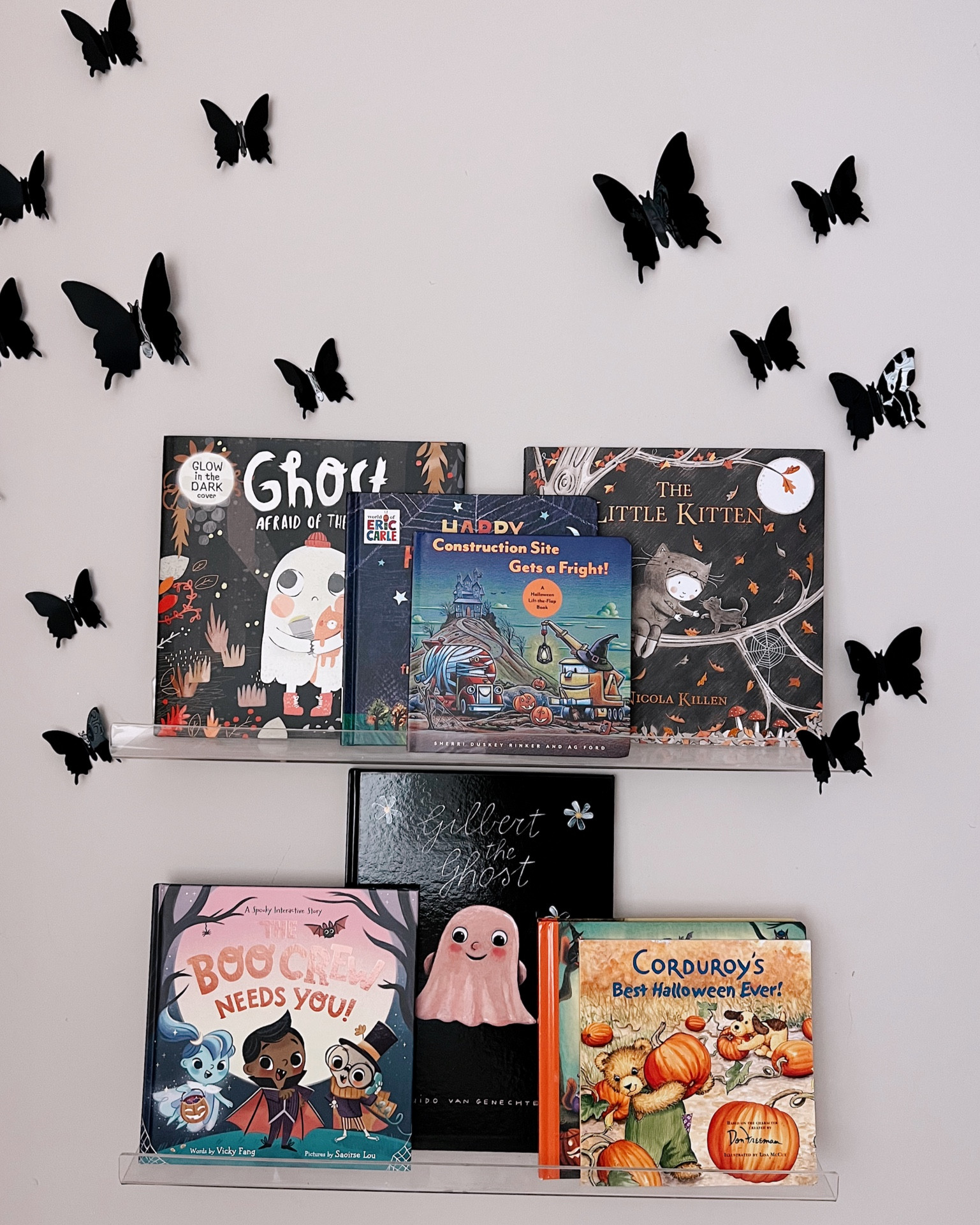 Kids Halloween bookshelf! Lots of fun and cute Halloween books for kids and toddlers! Spooky vibes for kids 


#LTKfamily #LTKHalloween #LTKkids