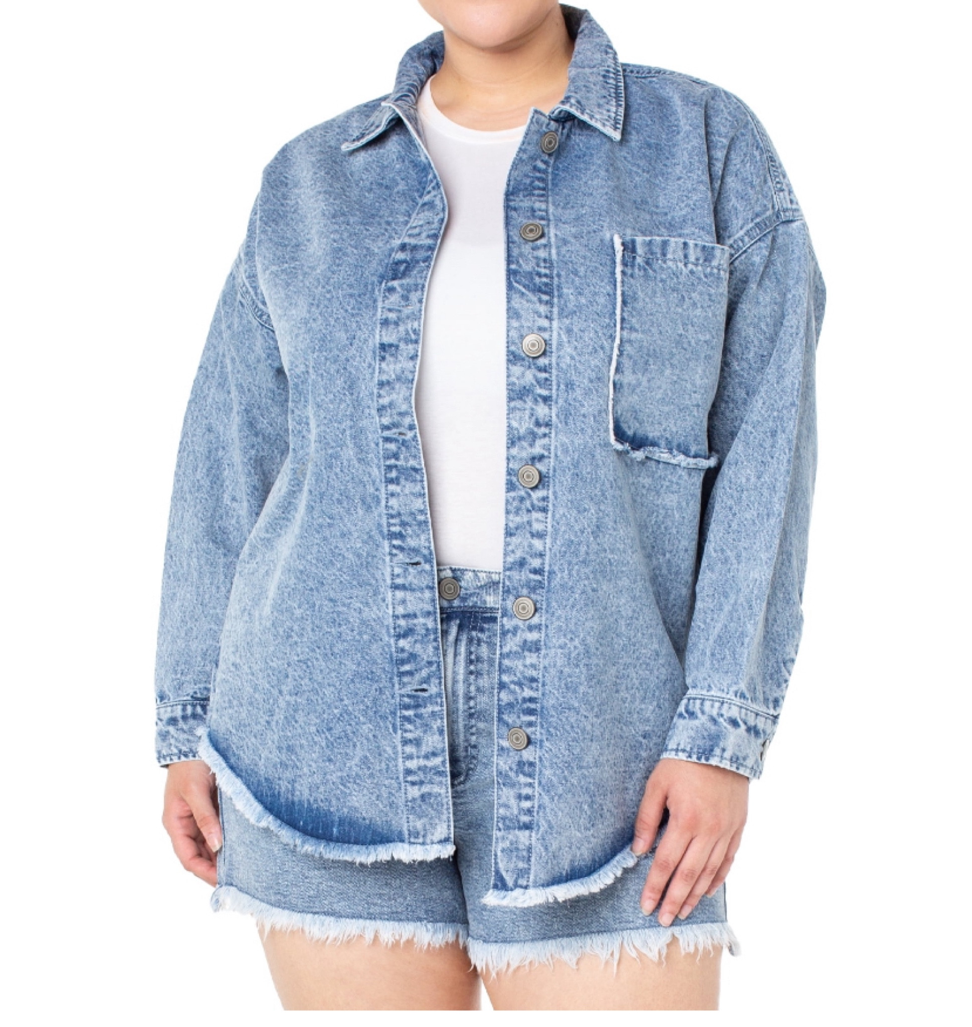 Cutest Denim Shacket on sale for $9.97. 

#LTKFindsUnder50 #LTKSaleAlert