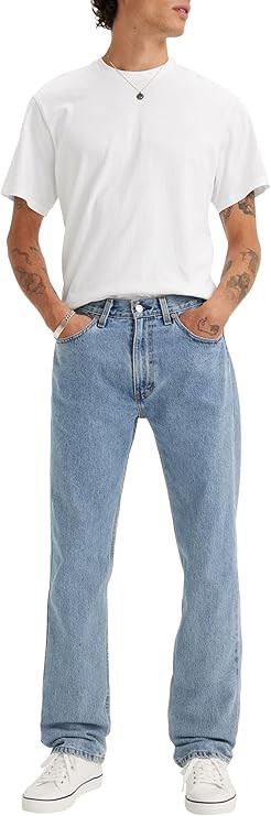 Levi's Men's 505 Regular Fit Jeans (Also Available in Big & Tall) | Amazon (US)