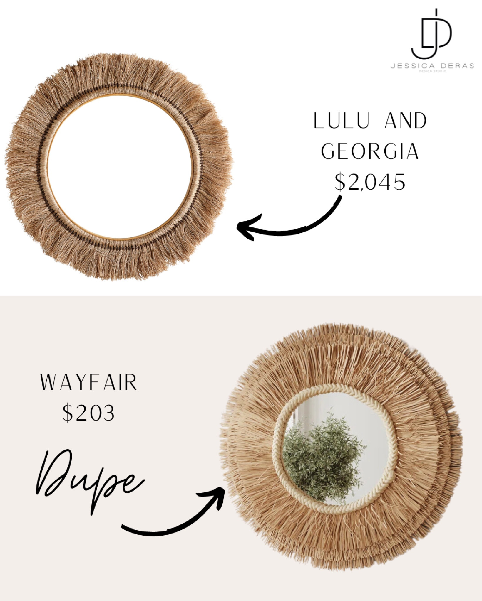 Beachy mirror Dupe!!

Interested in our interior design? (jessicaderasinteriordesign.com) to schedule a 30 min free Discovery call! We’d love to design your home. Interested in our interior design? (jessicaderasinteriordesign.com) to schedule a 30 min free Discovery call! We’d love to design your home.

#LTKFamily #LTKStyleTip #LTKHome