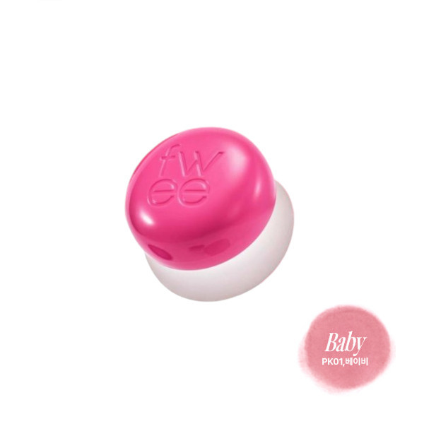 Fwee - Lip & Cheek Blurry Pudding Pot - 5g - PK01 Baby | Stylevana
