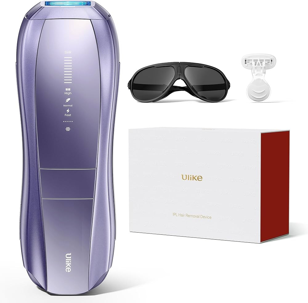 Ulike Laser Hair Removal Device Air 10 Ipl Gift for Women and Men, Ice cool and Permanent hair Re... | Amazon (US)