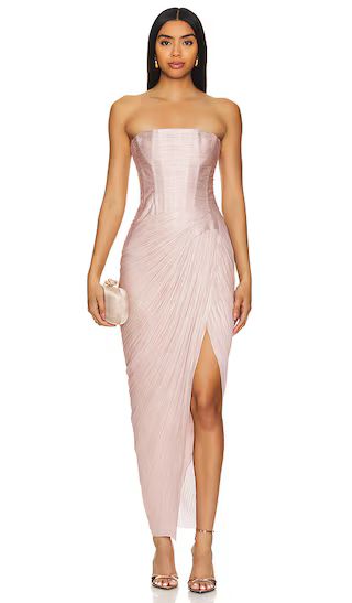 x REVOLVE Ruby Dress in Cameo Rose | Pink Wedding Guest Dress | Revolve Clothing (Global)
