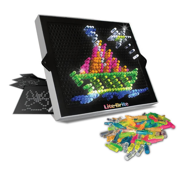 Lite Brite Ultimate Classic With 6 Templates And 200 Colored Pegs - Walmart.com | Walmart (US)