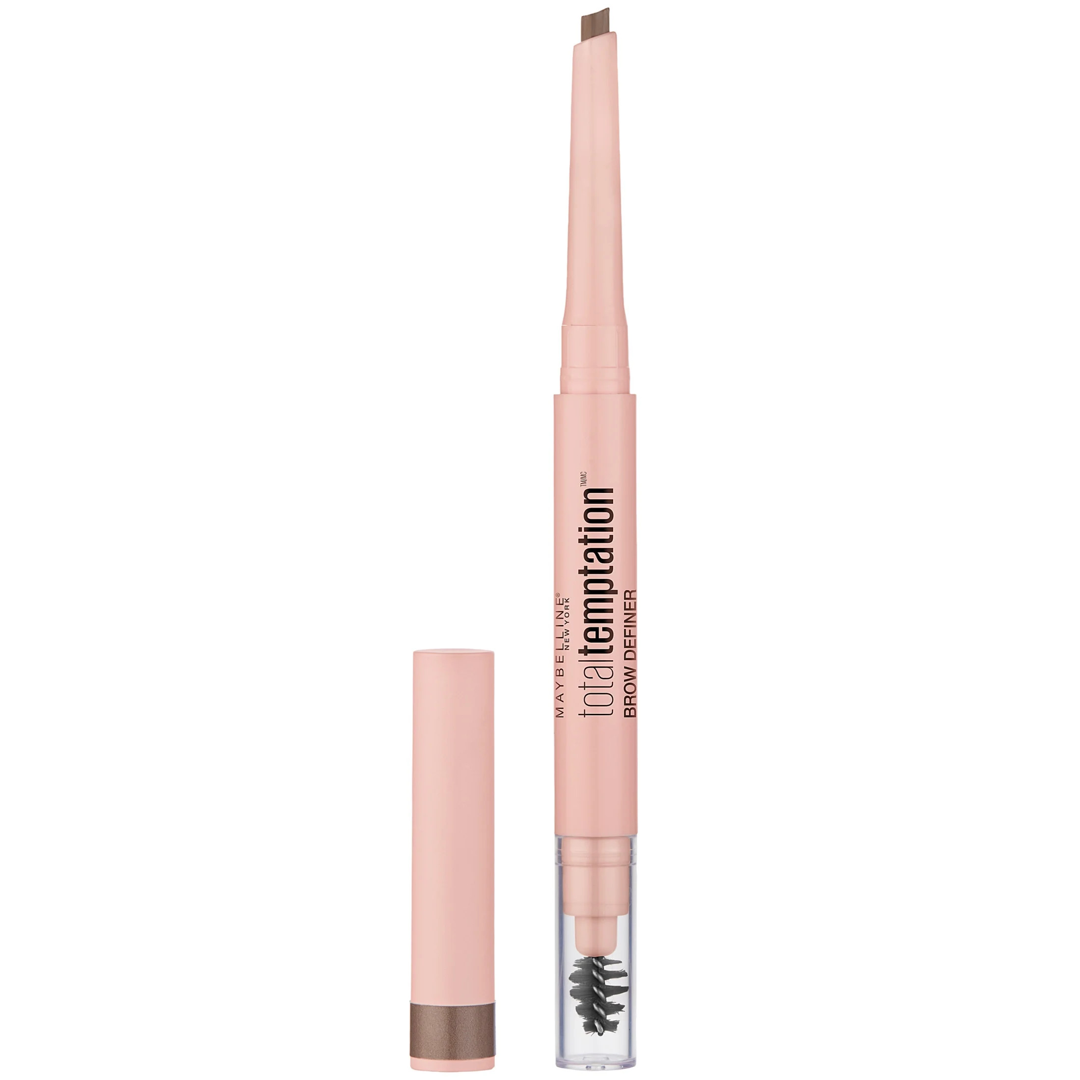 Maybelline Total Temptation Eyebrow Definer Pencil, Soft Brown, 0.005 oz. | Walmart (US)