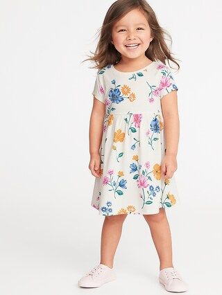 Jersey Fit & Flare Dress for Toddler Girls | Old Navy US
