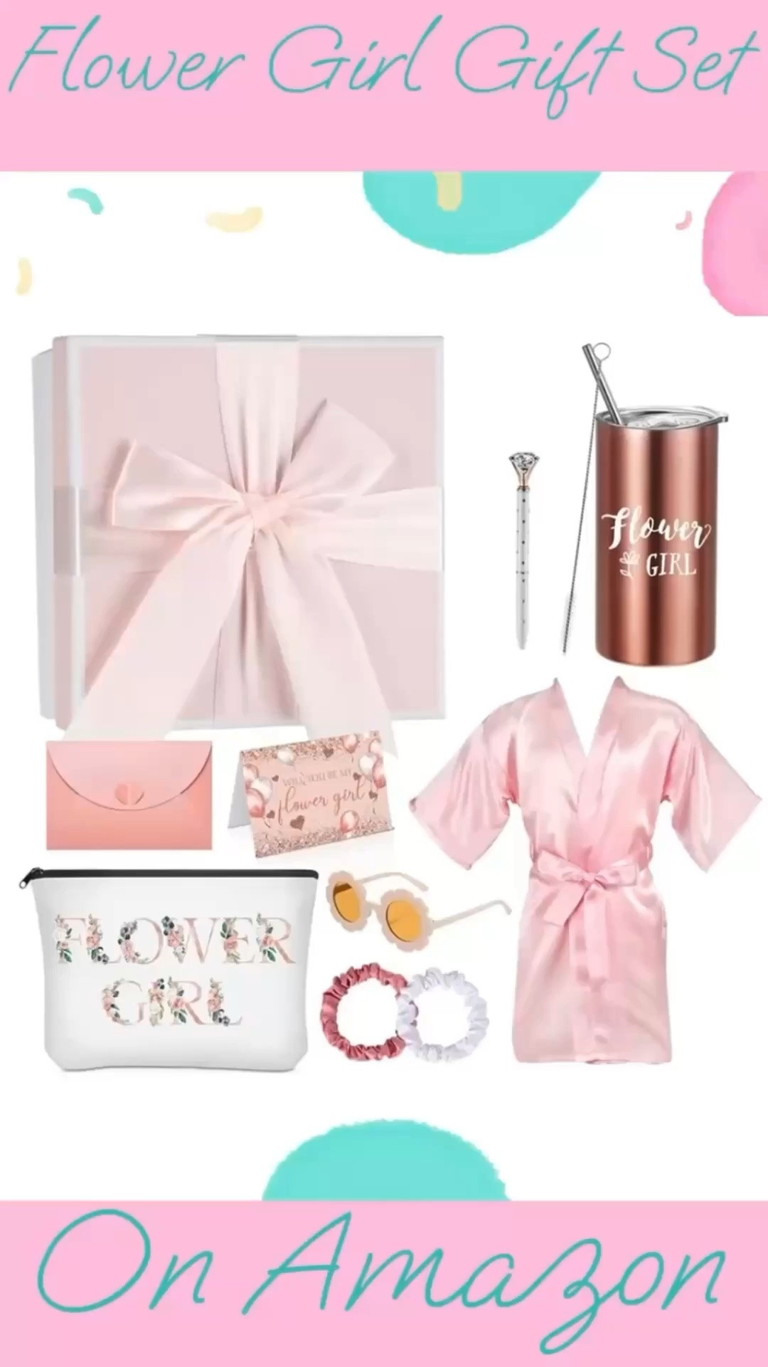Affordable and fun flower girl gift set on Amazon. Under $30.

#LTKWedding #LTKKids #LTKSeasonal