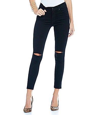 James Jeans Twiggy Frayed Hem Ankle Skinny Jeans | Dillards Inc.