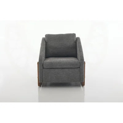 Comfortable Armchair with Stylish Wooden Frame for Various Rooms | Wayfair North America