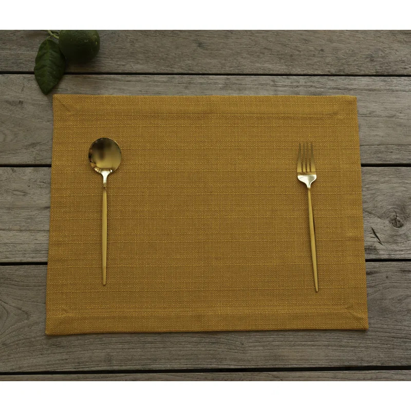Galanga Stain Resistant Fabric Placemat (Set of 6) | Wayfair North America