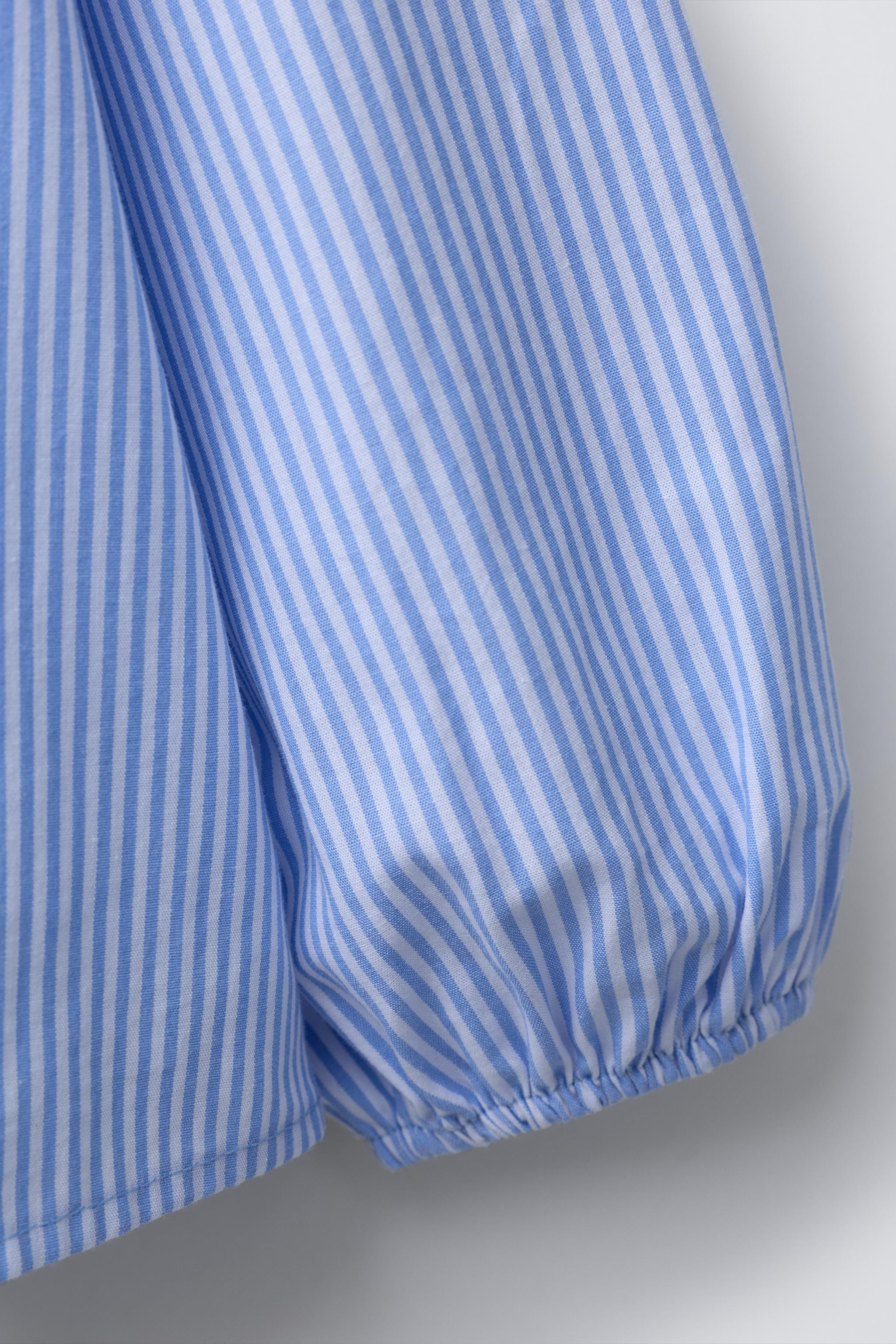 STRIPED SHIRT WITH HEARTS COLLAR | Zara UK