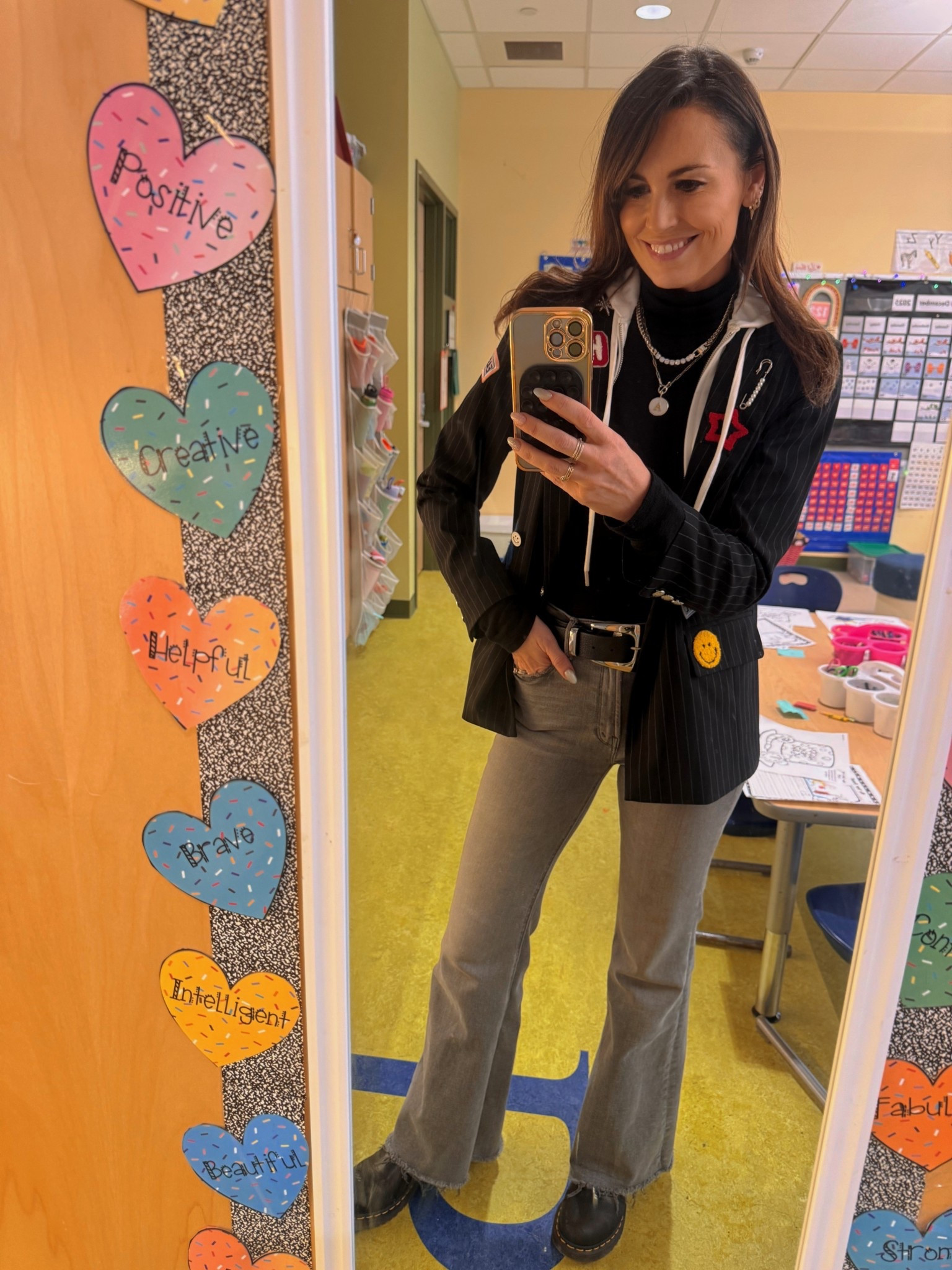 Central Park West hooded blazer
Mother Jeans
Below the belt
Doc Martin fur lined boots


#LTKOver40 #LTKgrwm #LTKootd