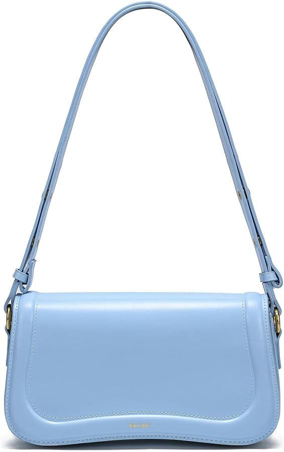 JOLLQUE Crescent Shoulder Bag for Women,Small Leather Strap Dumpling Handbag Purse,Unique Trendy ... | Amazon (US)