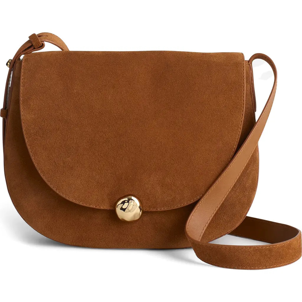 Madewell The Dakota Large Saddle Bag in Aged Cognac at Nordstrom Rack | Nordstrom Rack