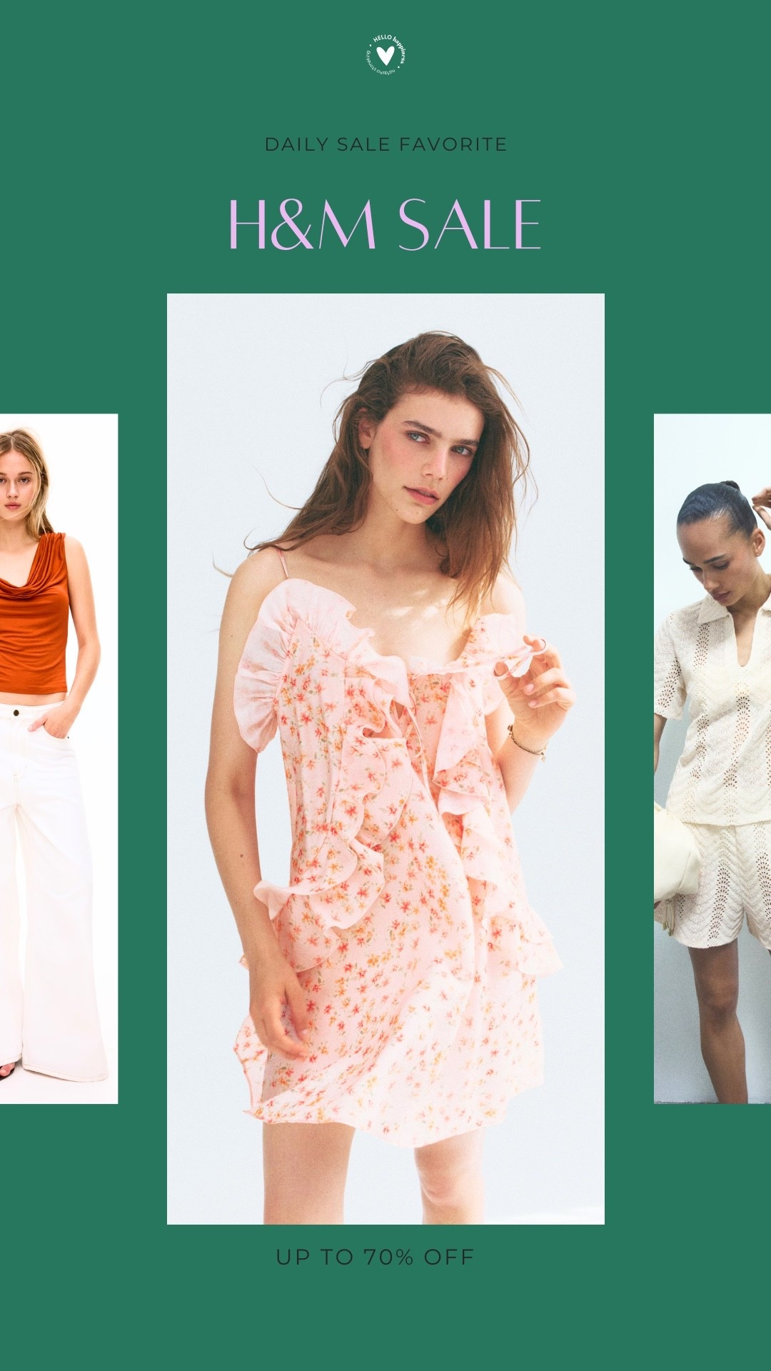 The H&M sale is too good to skip! 🌸 Find chic dresses, elevated basics, and vacation-ready pieces for up to 70% off. I've rounded up my favorite affordable finds—shop them before they're gone! 🤍

#LTKootd #LTKSaleAlert #LTKSeasonal