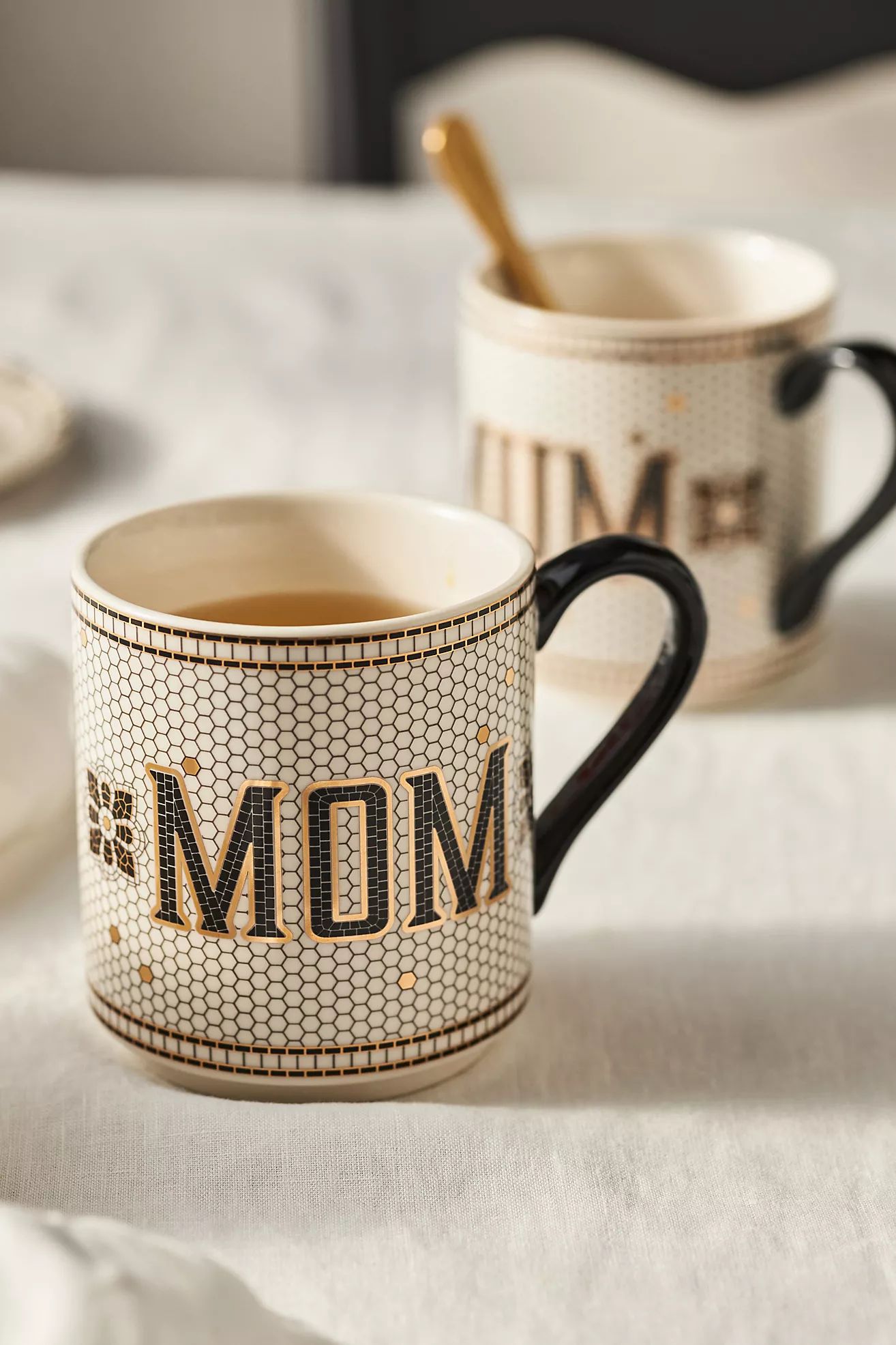 Bistro Tile Mom & Dad Mug | Anthropologie (US)