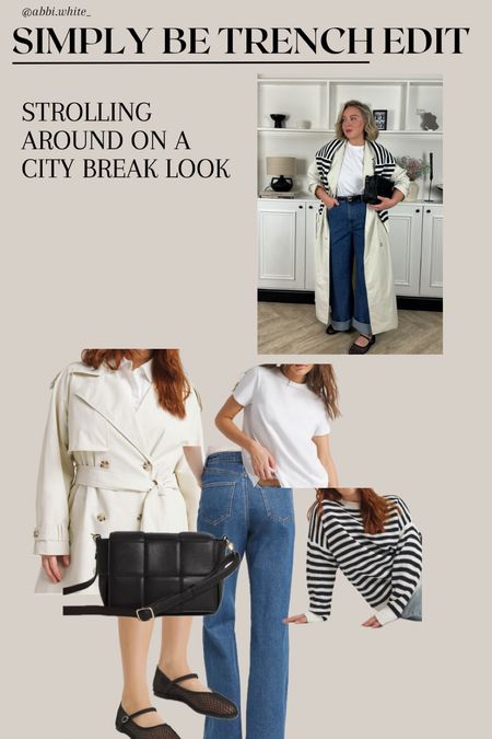 It’s nearly trench weather! So I’ve styled 4 looks with Simply Be to give you some inspiration ahead of the new season. This one is perfect for a city break or shopping day! 

The jeans are very midsize / thick thigh friendly, I could have easily sized down! I turned mine up 

#LTKSeasonal #LTKmidsize #LTKstyletip