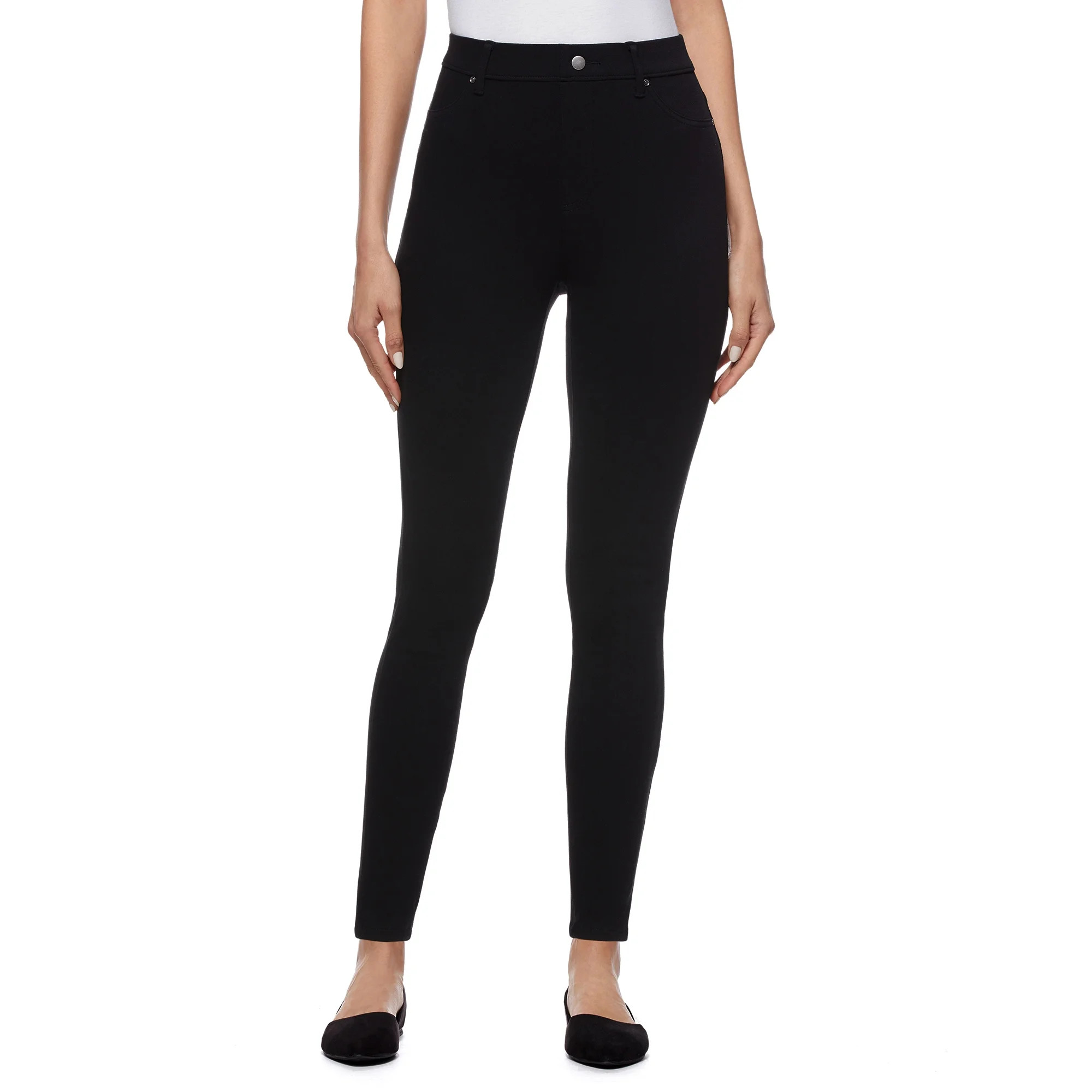 Time and Tru Women's Stretch Knit Jeggings | Walmart (US)