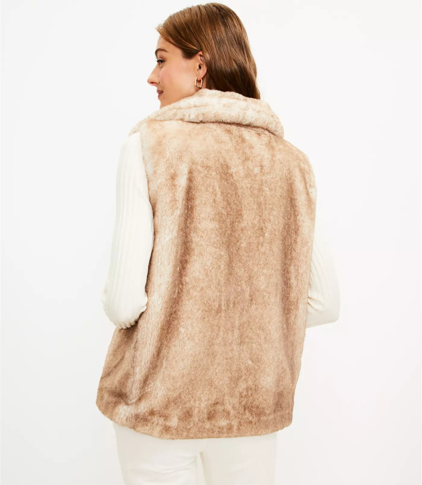 Faux Fur Vest | LOFT