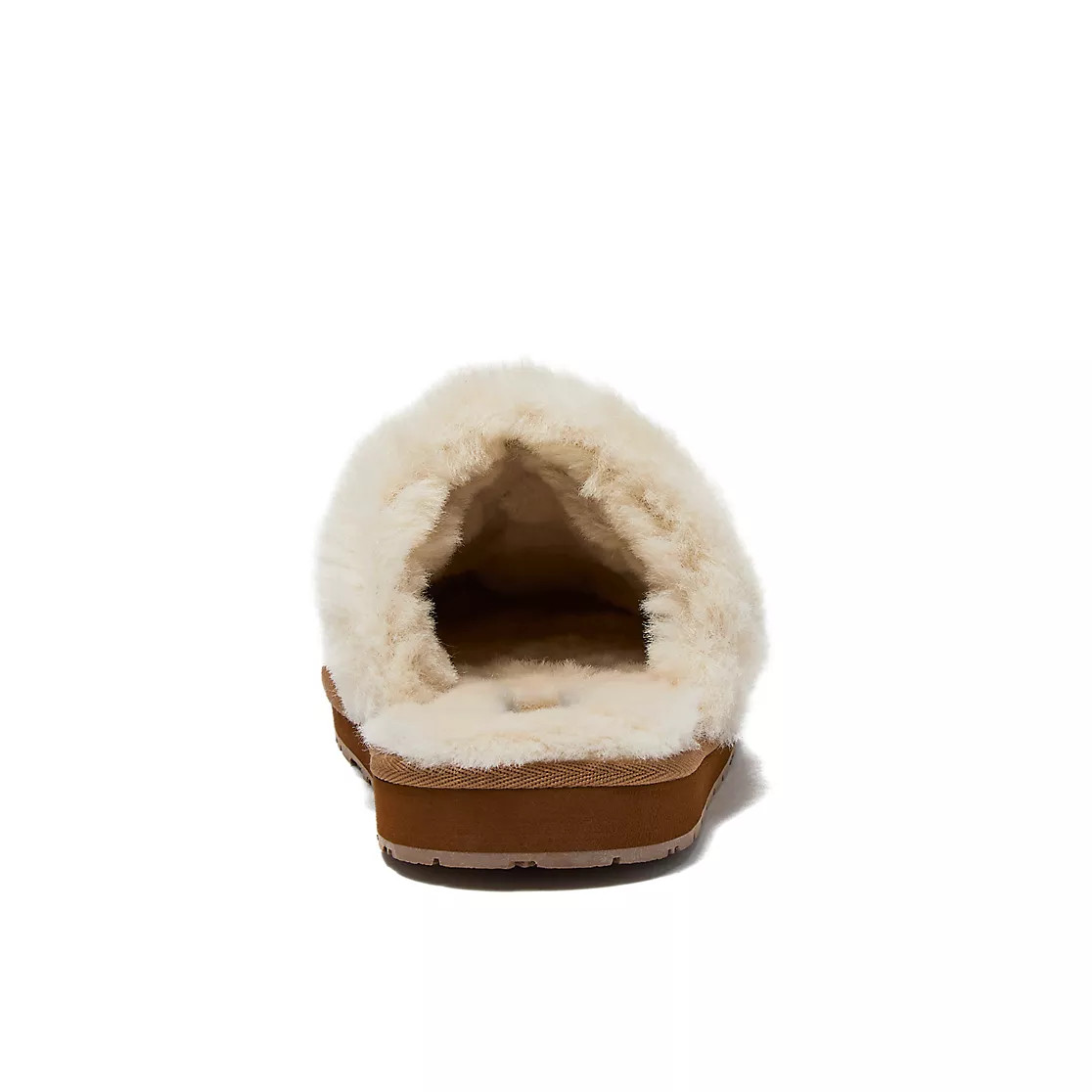Women's Suede Furry Lined Slippers | Lands' End (US)