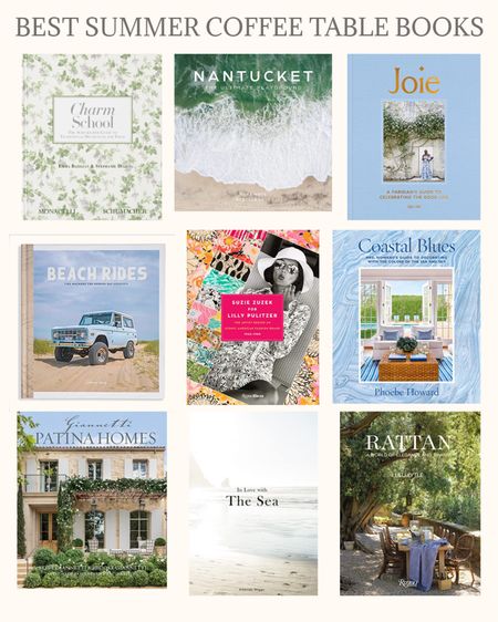 Best summer coffee table books! 
Books. 

#LTKhome #LTKSeasonal