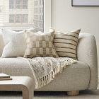 Checker Stripe Pillow Cover & Throw Set | West Elm (US)