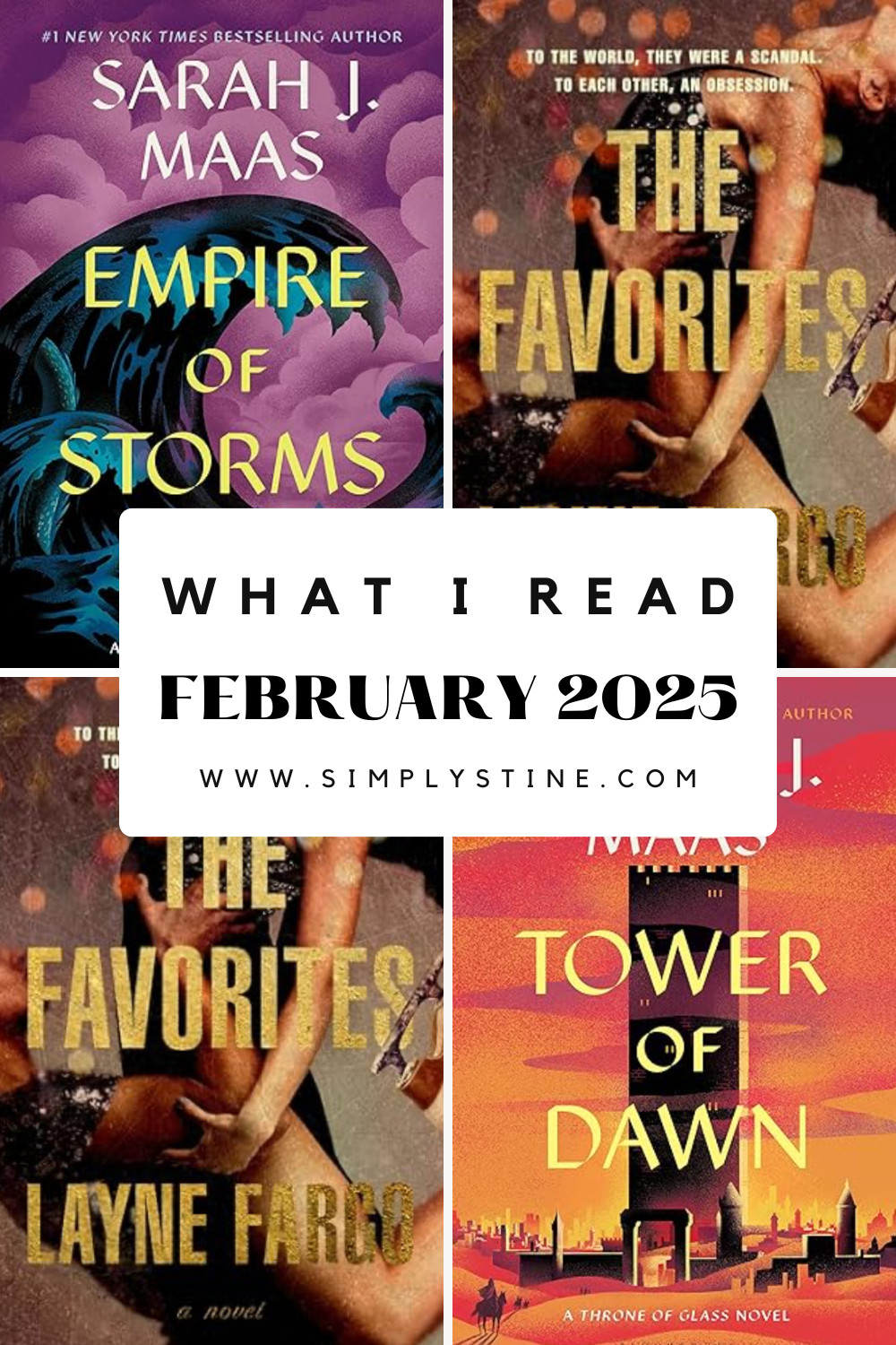 📚 February Reads You Need to Check Out!

This month, I read The Favorites (think Black Swan meets Dare Me—SO good!) and finally tackled the Throne of Glass tandem read, which was an emotional rollercoaster. If you love intense thrillers and epic fantasy, these are for you!

#LTKReadingList #BookLover #FantasyReads #LTKFinds #BookRecommendations #ReadingWrapUp 

 