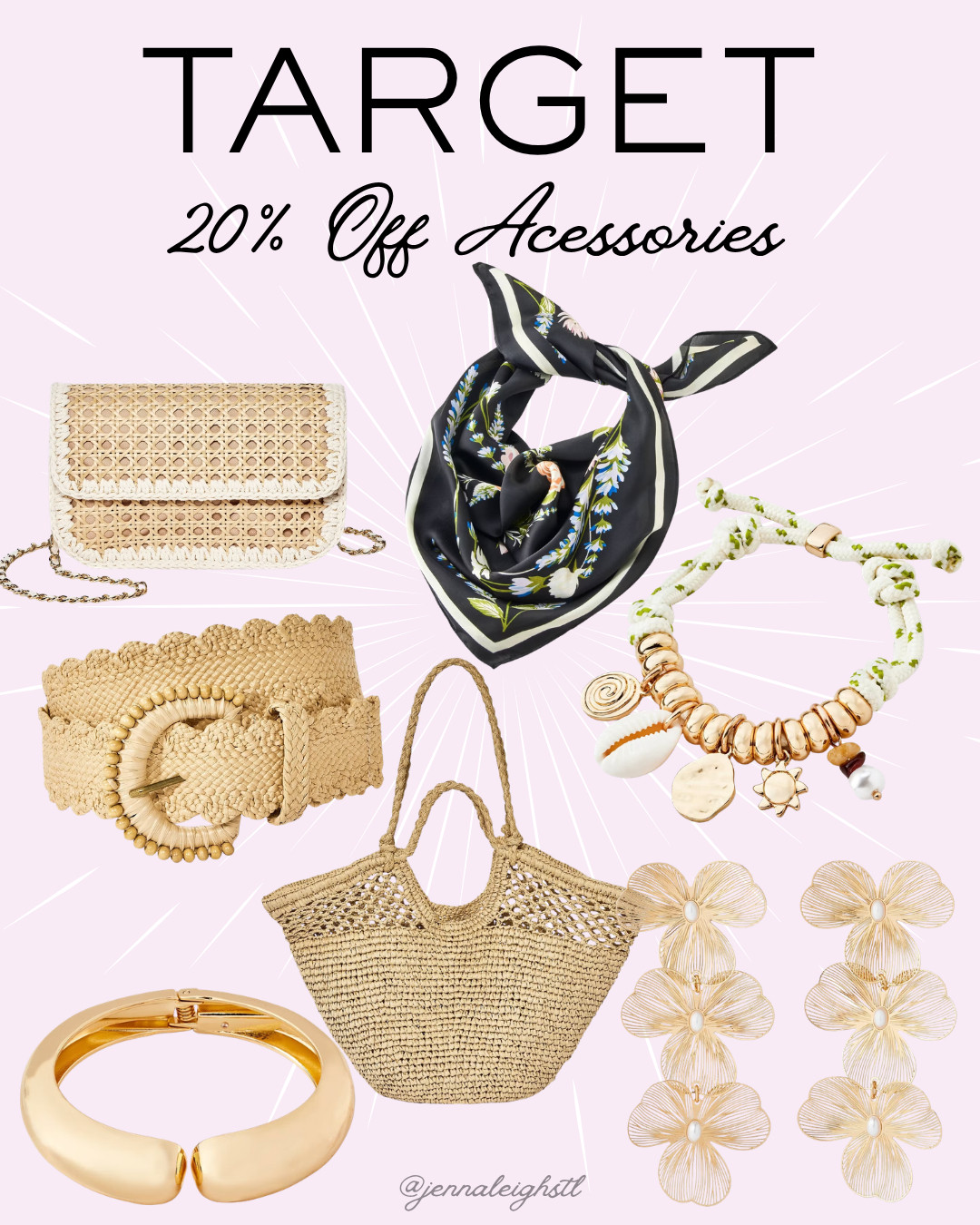 Target has 20% off accessories including bags, belts, and jewelry. A great time to grab some cute extras to complete your outfits. 

 #LTKSeasonal #LTKSaleAlert #LTKMidsize