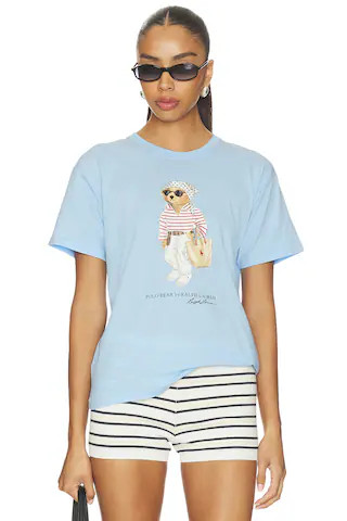 Cotton Jersey Short Crew Neck T-shirt
                    
                    Polo Ralph Lauren | Revolve Clothing (Global)