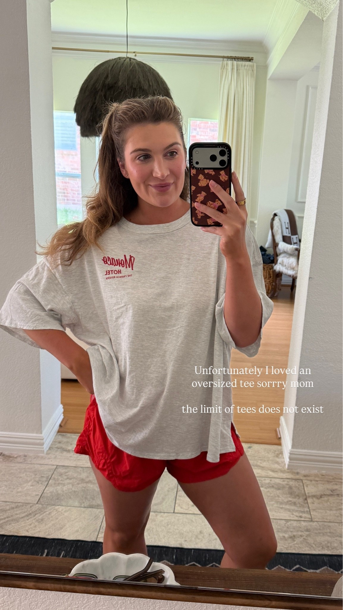 Loved this oversized tee in Old Navy!