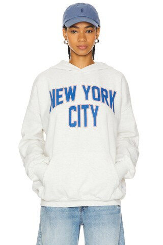 The Laundry Room New York City Fan Hideout Hoodie in Heather from Revolve.com | Revolve Clothing (Global)