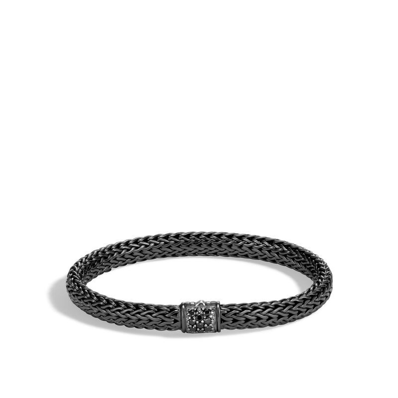 Classic Chain Bracelet with Black Sapphire | John Hardy