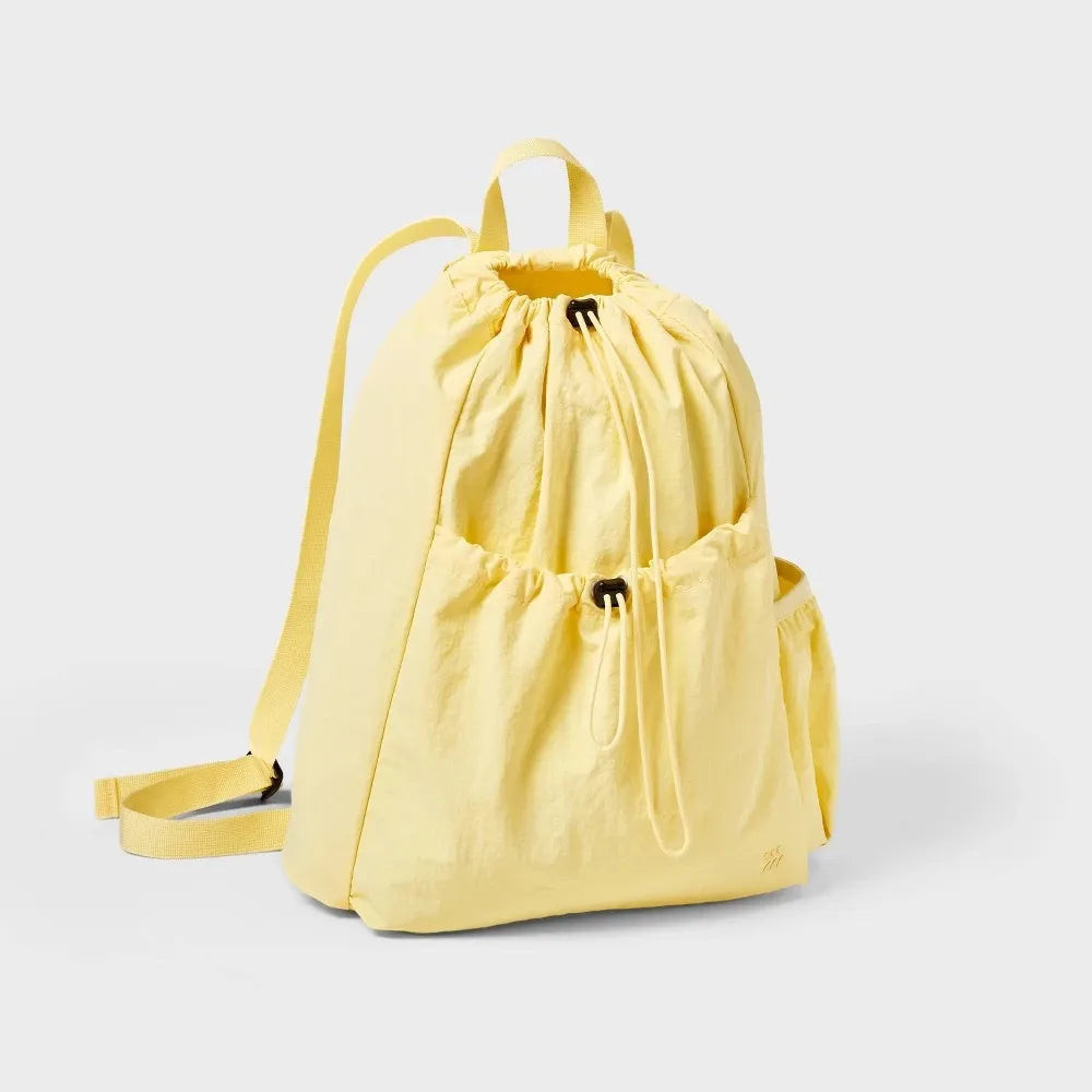 All In Motion 20l Cinch Backpack - Yellow | REBEL (formerly Rebelstork)