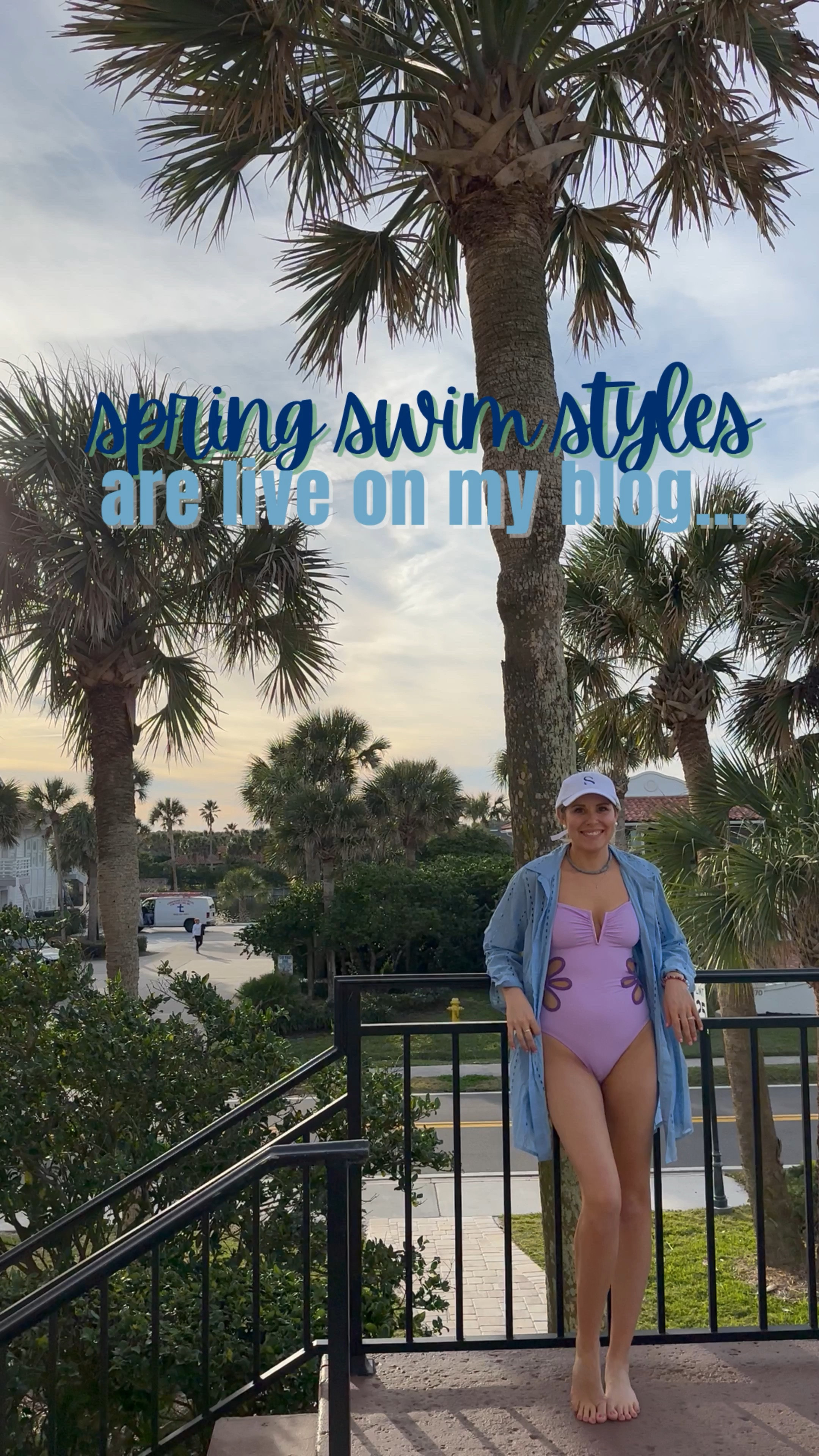 Spring swim styles are live on thesarahbethblog.com 🌞 Comment LINK & I will send you the link to my blog post. 💙

#LTKtravel #LTKswim #LTKVideo