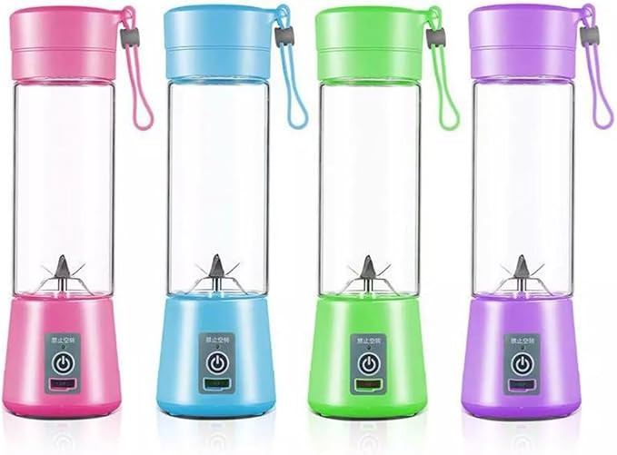 Mini Liquidificador Portatil Mixer Juice Garrafa Portátil Cabo USB 6 Lâminas Shake Coqueteleira... | Amazon (BR)
