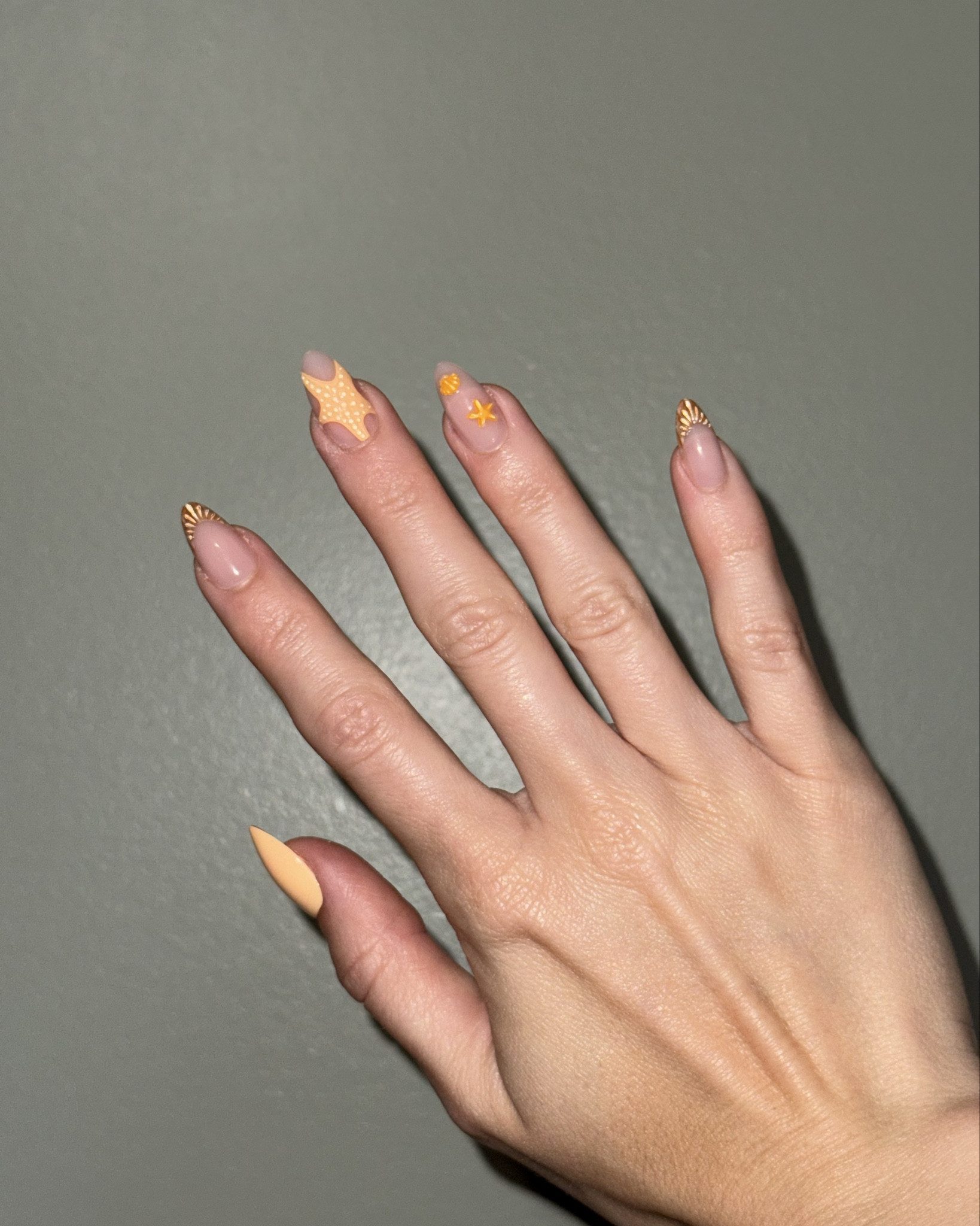 Summer nails ⭐️🐚🌊☀️

#LTKSummerEdit