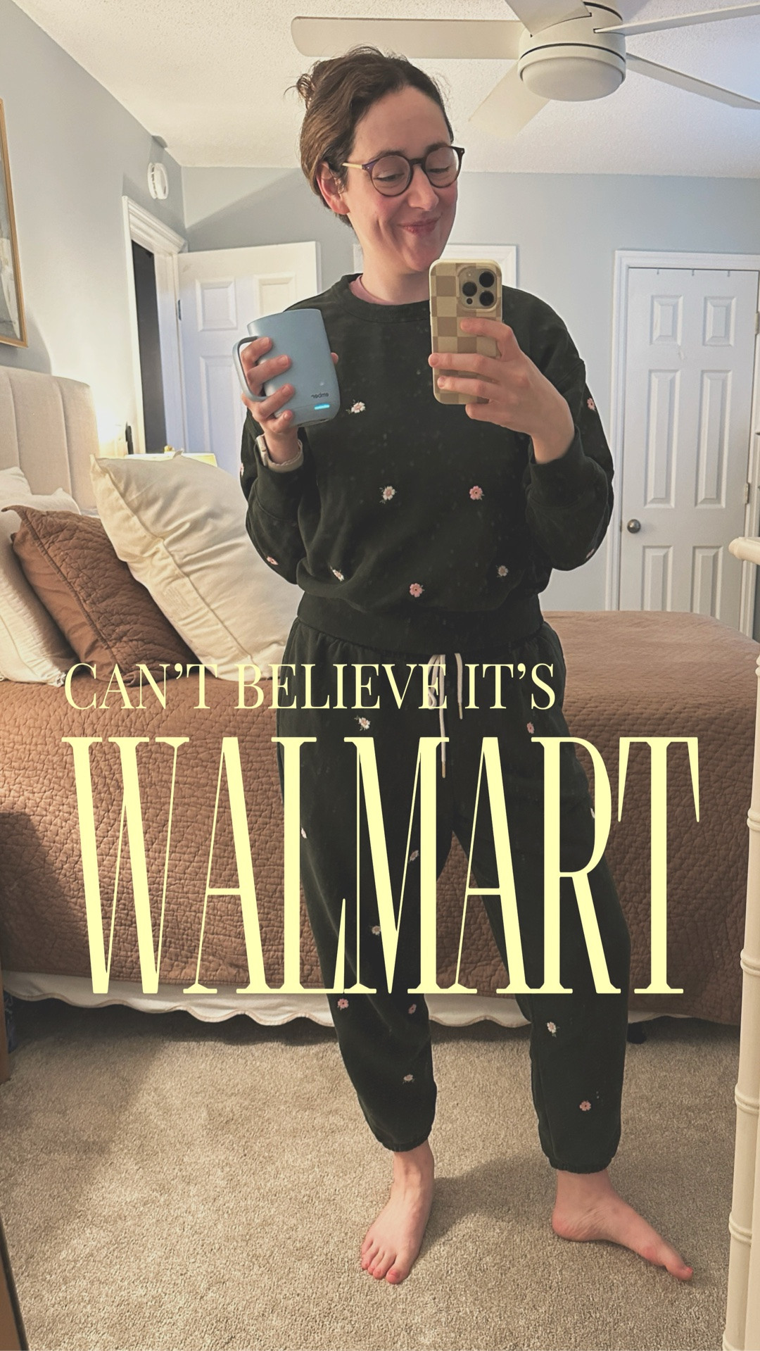 THIS WALMART SET IS 🔥🔥🔥 Embroidered details, hunter green - perfect for fall! 
Sized up to a Large in both, runs small in my opinion and I wanted it to not feel snug #walmart #walmartfinds

#LTKootd #LTKmomlife #LTKSeasonal