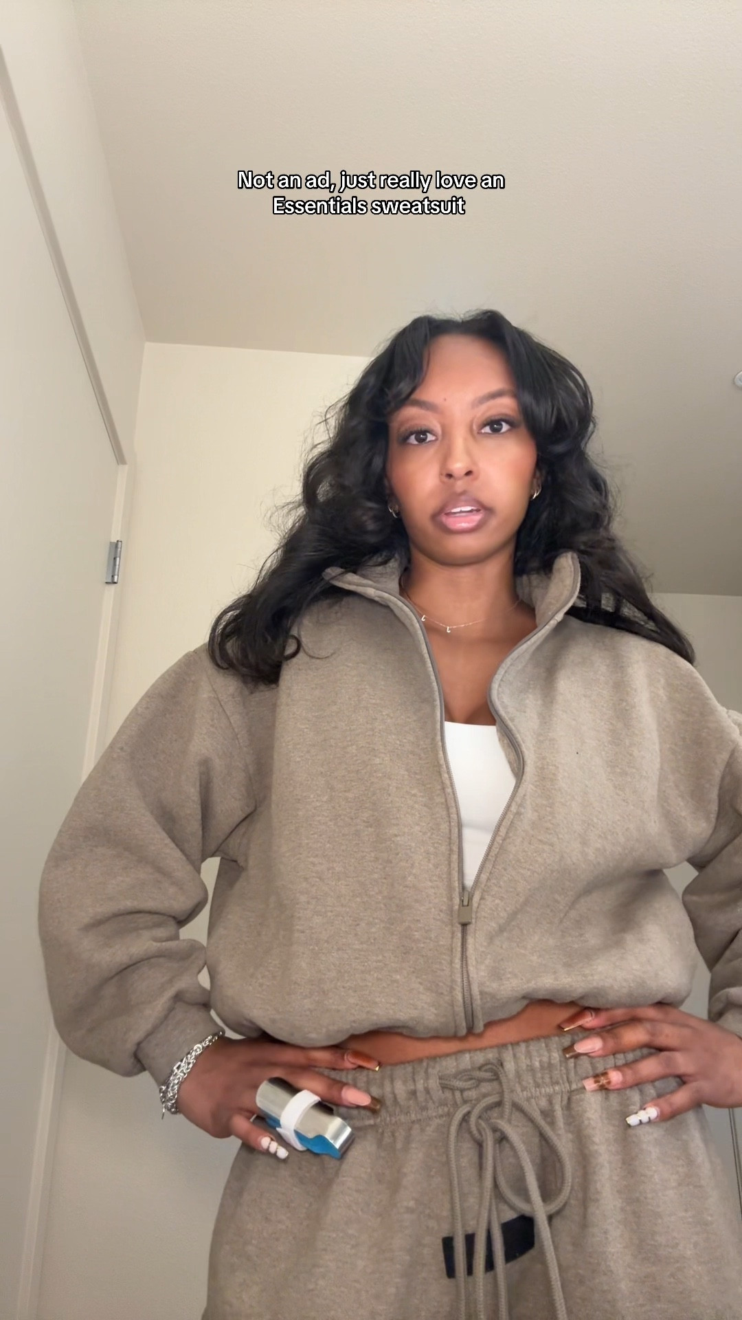 Not an ad, just really love an Essentials sweatsuit #essentials #cozyfit #comfortfit #ootdinspo #OOTD #workootd #matchingset #fogessentials #sweatset #fitspo 

#LTKActive