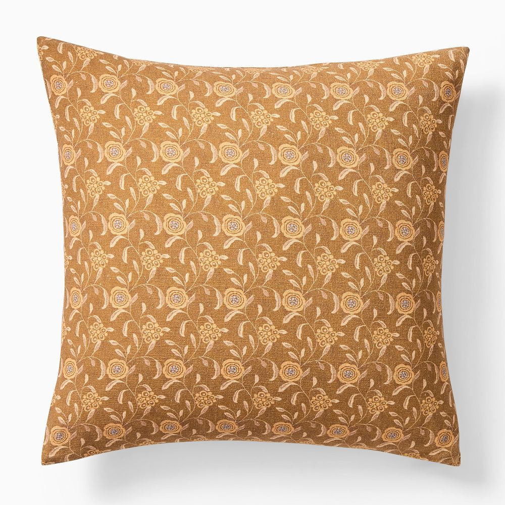 Mini Floral Vine Pillow Cover | West Elm (US)