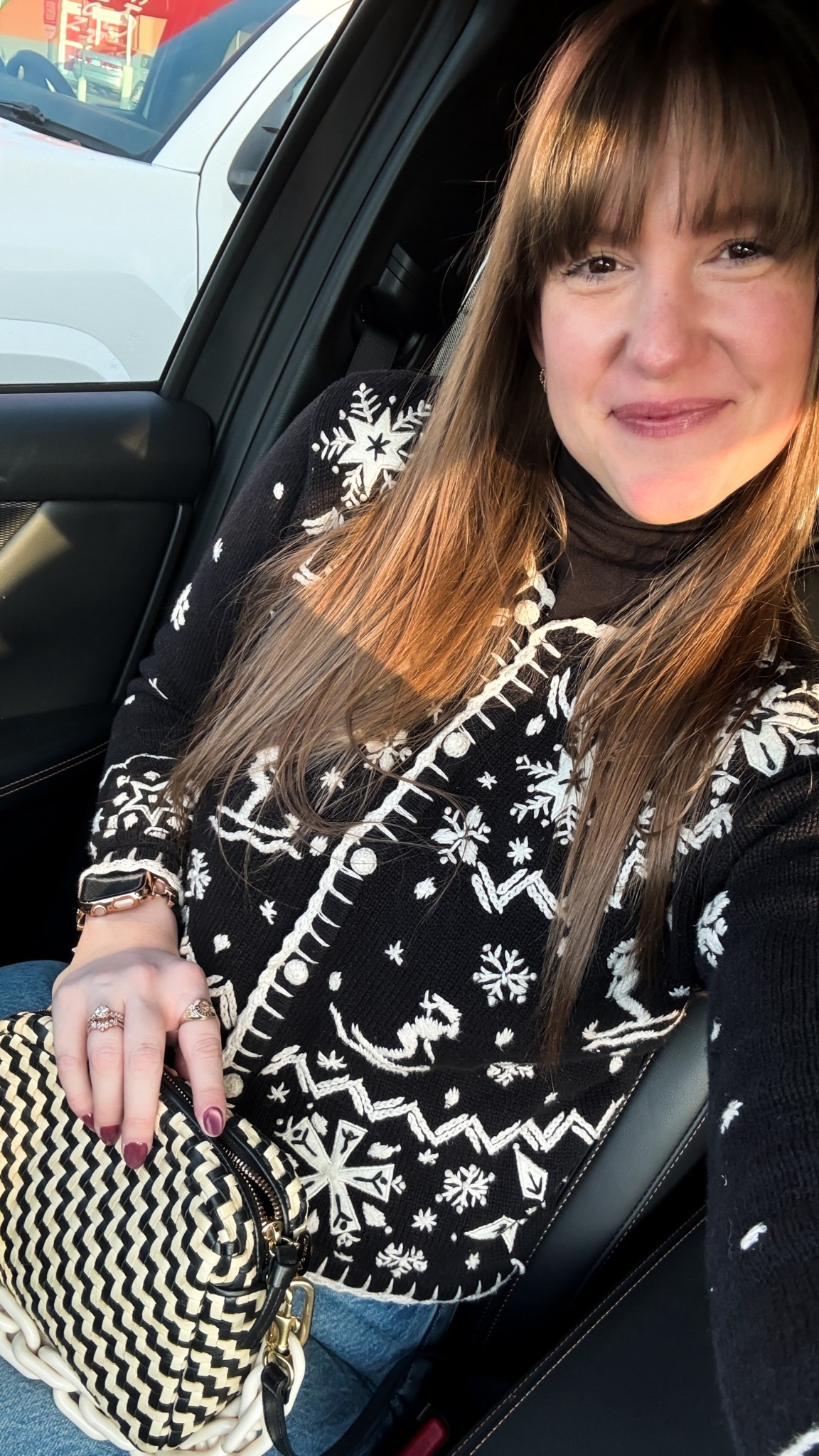 Another day another holiday sweater! Love the subtlety of this one! Linked some similar options for you to get the look too! 

#LTKHoliday #LTKFindsUnder50 #LTKdayinmylife