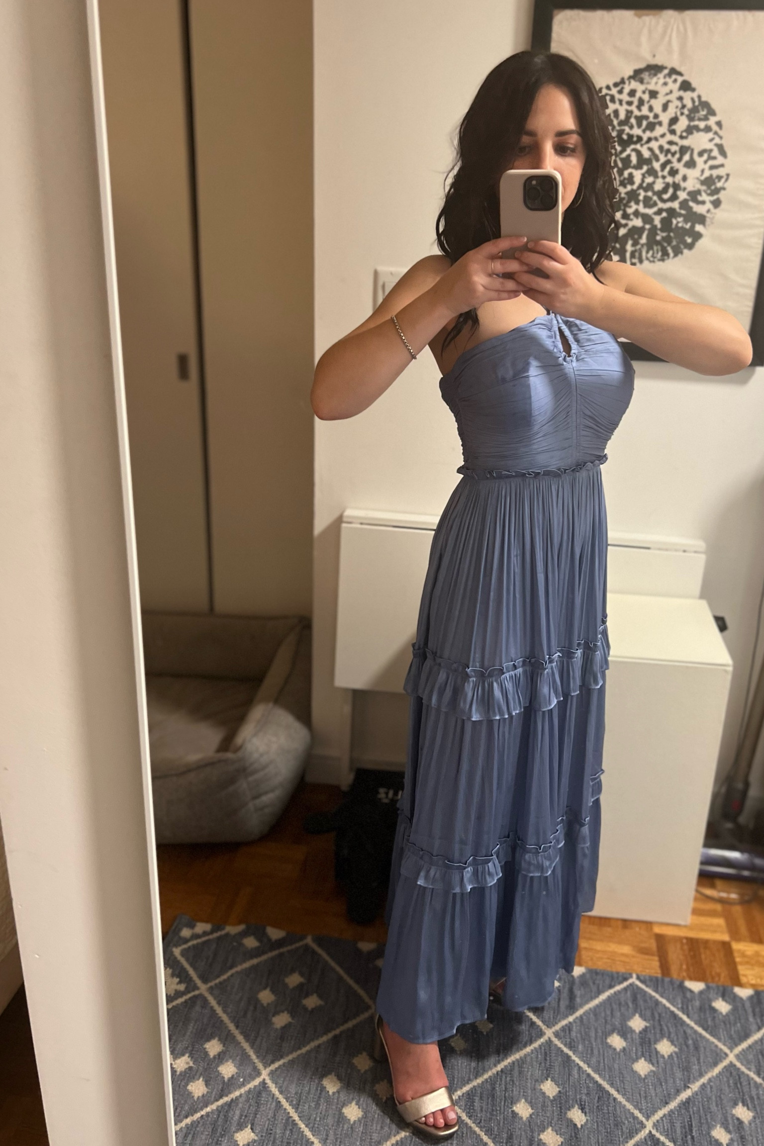 Rehearsal dinner outfit! 
Dress: S 
Shoes: 5.5, light gold

#LTKwedding #LTKshoecrush #LTKtravel