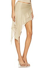 LIONESS Palisades Mini Skirt in Oyster from Revolve.com | Revolve Clothing (Global)