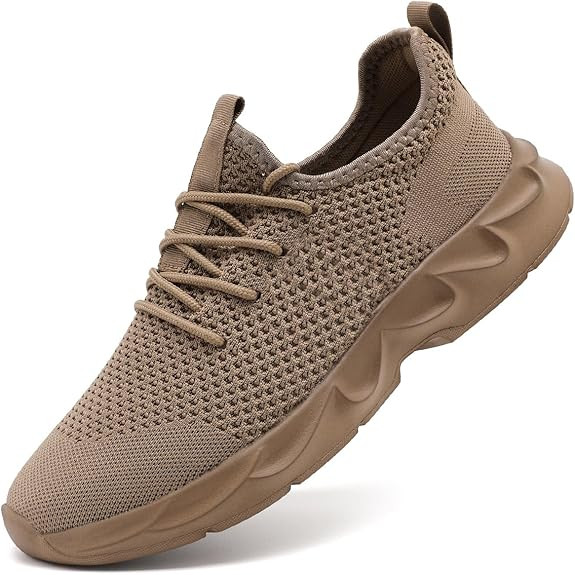 Womens Walking Tennis Shoes Running Slip on Sneakers Fashion Gym Shoes Non Slip Comfort Breathabl... | Amazon (US)